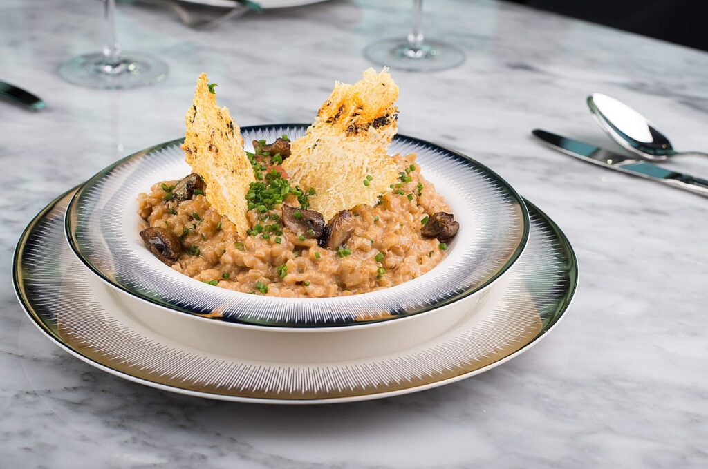 Risoto De Cogumelos Vegano